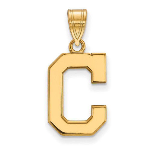 Cleveland Indians Medium Pendant 10k Yellow Gold 1Y024IND