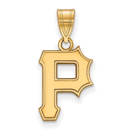 Pittsburgh Pirates Medium Pendant 14k Yellow Gold 4Y003PIR
