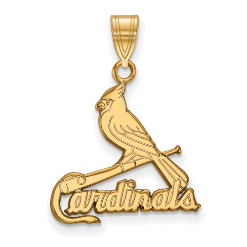 Saint Louis Cardinals Large Pendant 14k Yellow Gold 4Y004CRD