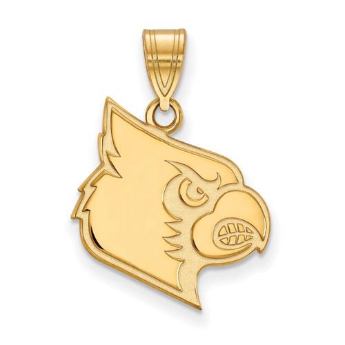 University of Louisville Large Pendant 14k Yellow Gold 4Y042UL
