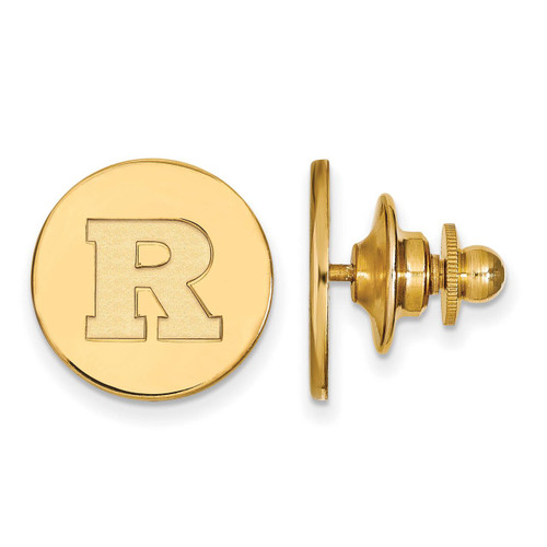 Rutgers Lapel Pin Gold-plated Silver GP006RUT