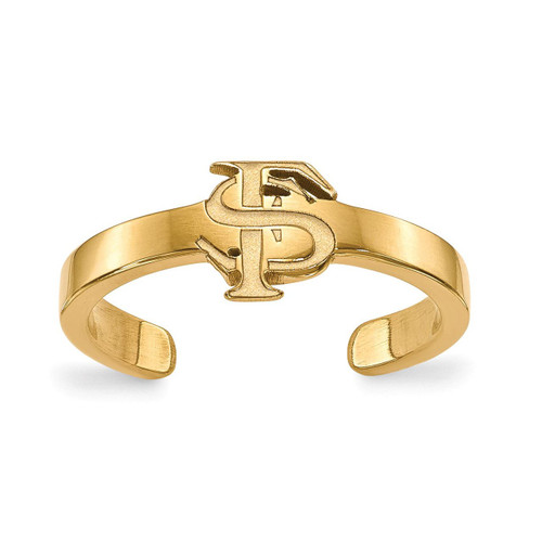 Florida State University Toe Ring Gold-plated Silver GP029FSU