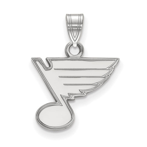 Saint Louis Blues Small Pendant Sterling Silver SS002BLE