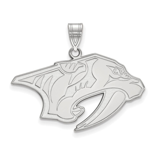 Nashville Predators Large Pendant Sterling Silver SS002PRE