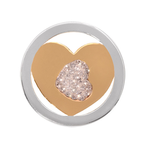 Nikki Lissoni Ill Never Forget You Gold/Silver-Plated 23mm Coin C1086GS