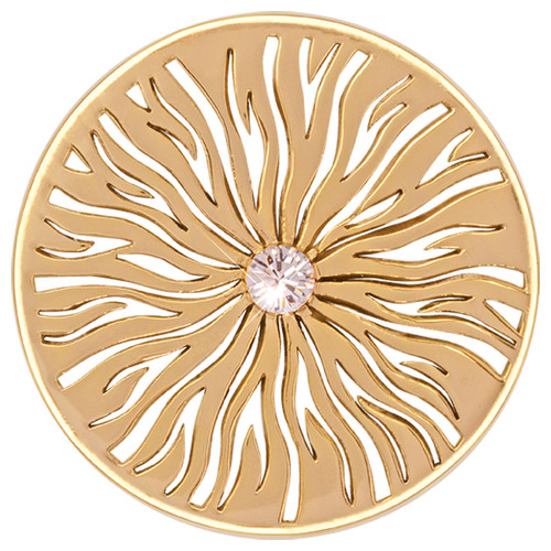 Nikki Lissoni Wild Thing Gold-Plated 43mm Coin C1244GL