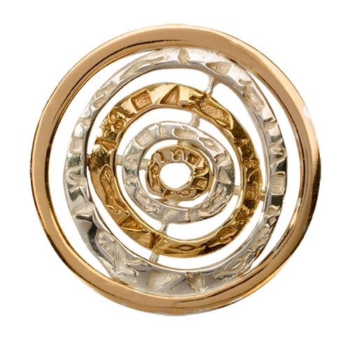 Nikki Lissoni Egyptian Goddess Silver-Plated 33mm Coin C1280SM