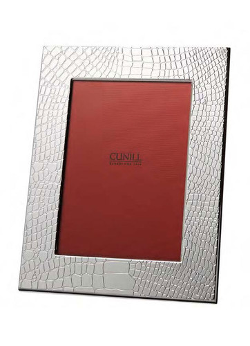Cunill Dundee 4 x 6 Inch Picture Frame - Silverplated