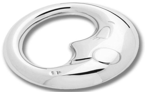 Cunill Moon Rattle - Silverplated