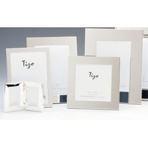 Tizo Thin Simple 4 x 6 Inch Silver Plated Picture Frame