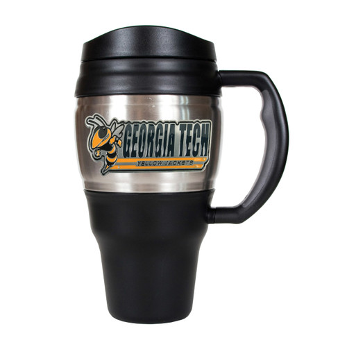 Georgia Tech University 20oz Stainless Steel Travel Mug GC5159
