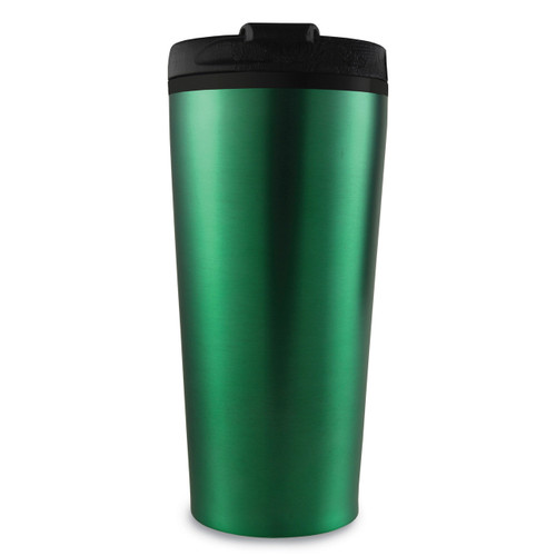 Green Engravable 16 oz Travel Tumbler Stainless Steel GM13839