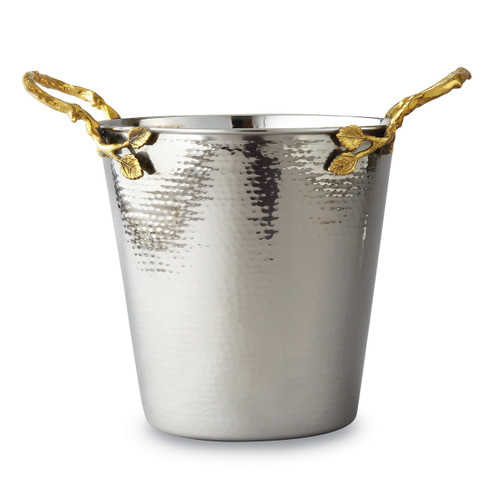 Golden Vine Hammered Wine Bucket Stainless Steel GM14122