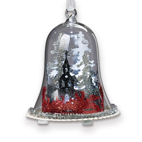 LED Winter Scene Dome Ornament GM15772
