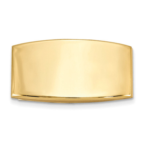 Domed Money Clip Gold-tone GM16799