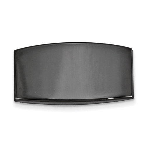 Gunmetal Finish Domed Money Clip GM16800
