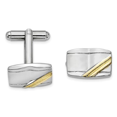and Gold-tone Cufflinks Silver-tone GM4988