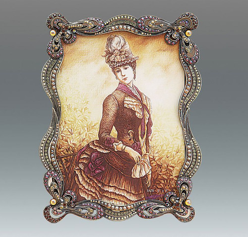 Tizo 5 x 7 Inch Contessa Jeweltone Picture Frame