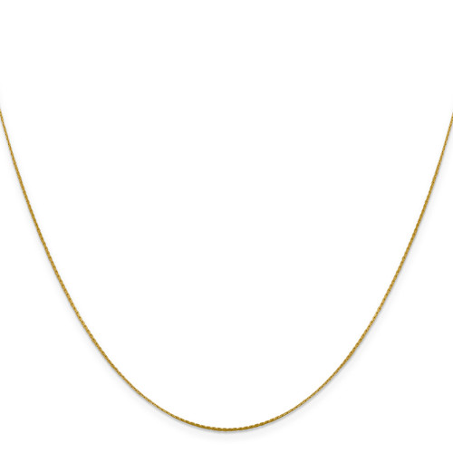 .6 mm Boston Link Chain 18 Inch 14k Gold 7191-18