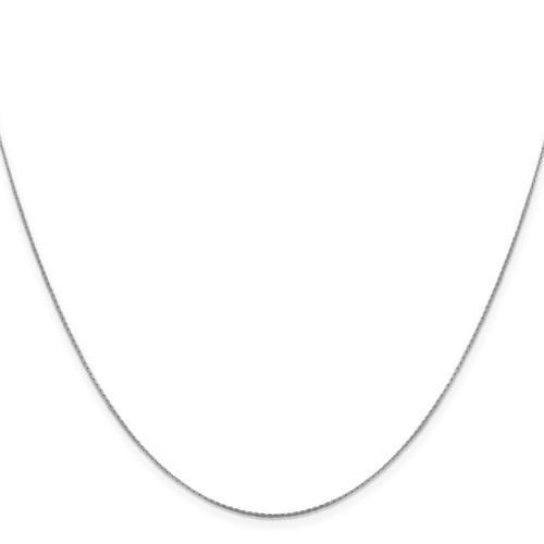 .6 mm Boston Link Chain 16 Inch 14K White Gold 7192-16