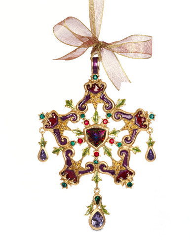 Jay Strongwater 2017 Annual Ornament Jewel SDH2254-250