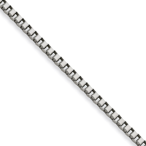 4.0mm 20 Inch Box Chain - Stainless Steel SRN221