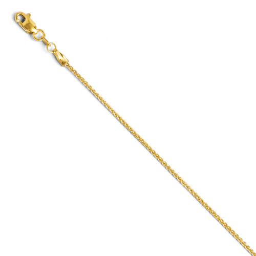 1.2mm Wheat Chain 20 Inch - 14k Gold 1846-20