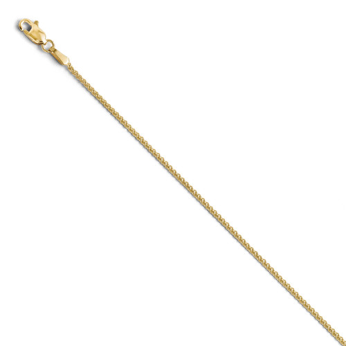 1.2mm Wheat Chain 24 Inch - 10k Gold 8203-24