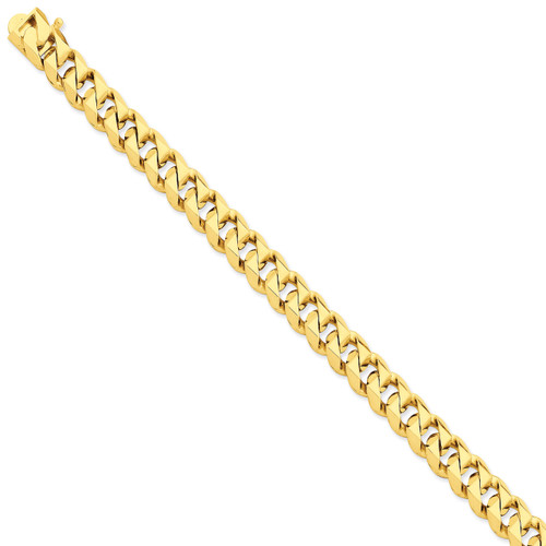 9.2mm Hand-Polished Traditional Link Chain 24 Inch 14k Gold LK119-24