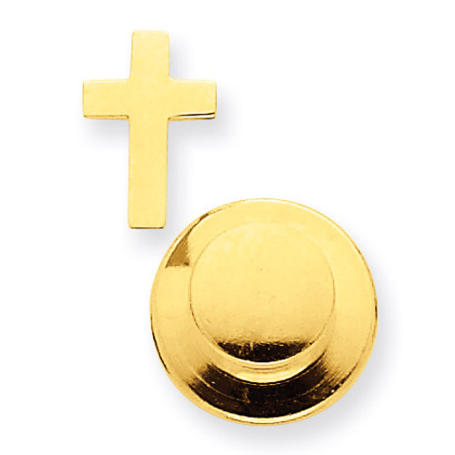 Cross Tie Tac 14k Gold XR460