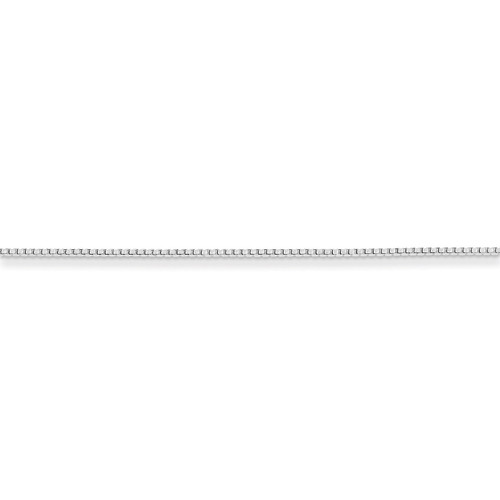 20 Inch 1mm Round Box Chain Sterling Silver QHX019-20