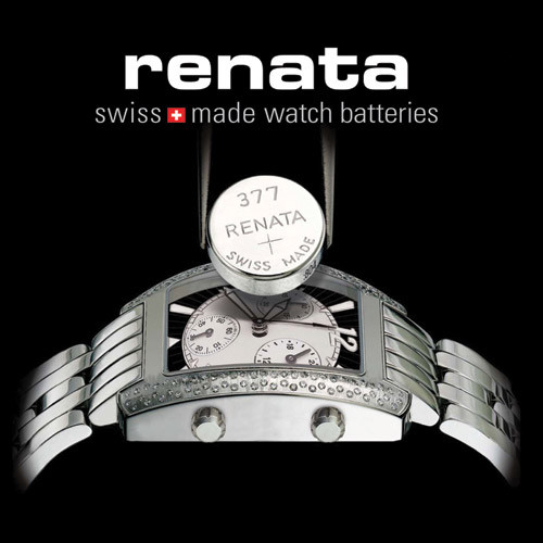 Renata Watch Battery Traffic Poster RBPOS1