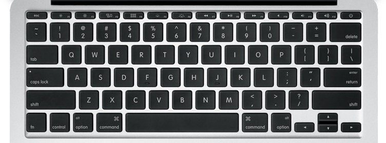 macbook air keyboard key