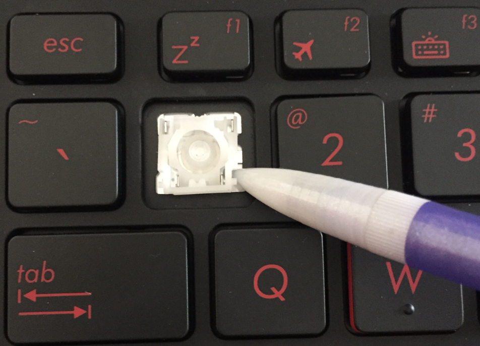 Asus G751 Laptop Keyboard Key HINGE CLIP