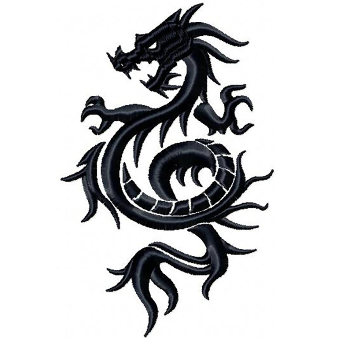 machine embroidery design tribal dragon design 4 machine embroidery design tribal dragon design 4