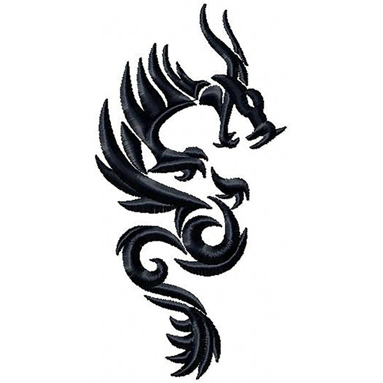 machine embroidery design tribal dragon design 4 machine embroidery design tribal dragon design 4