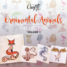 Ornamental Animals Collection Vol. 1, 10 Machine Embroidery Designs