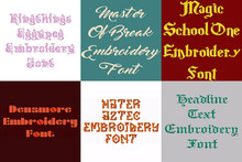 BX Fonts - 20 Embrilliance fonts 3