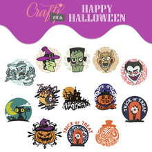 Happy Halloween Collection of 13 Machine Embroidery Designs