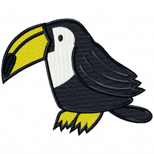 Toucan - Safari Animals #11 Machine Embroidery Design