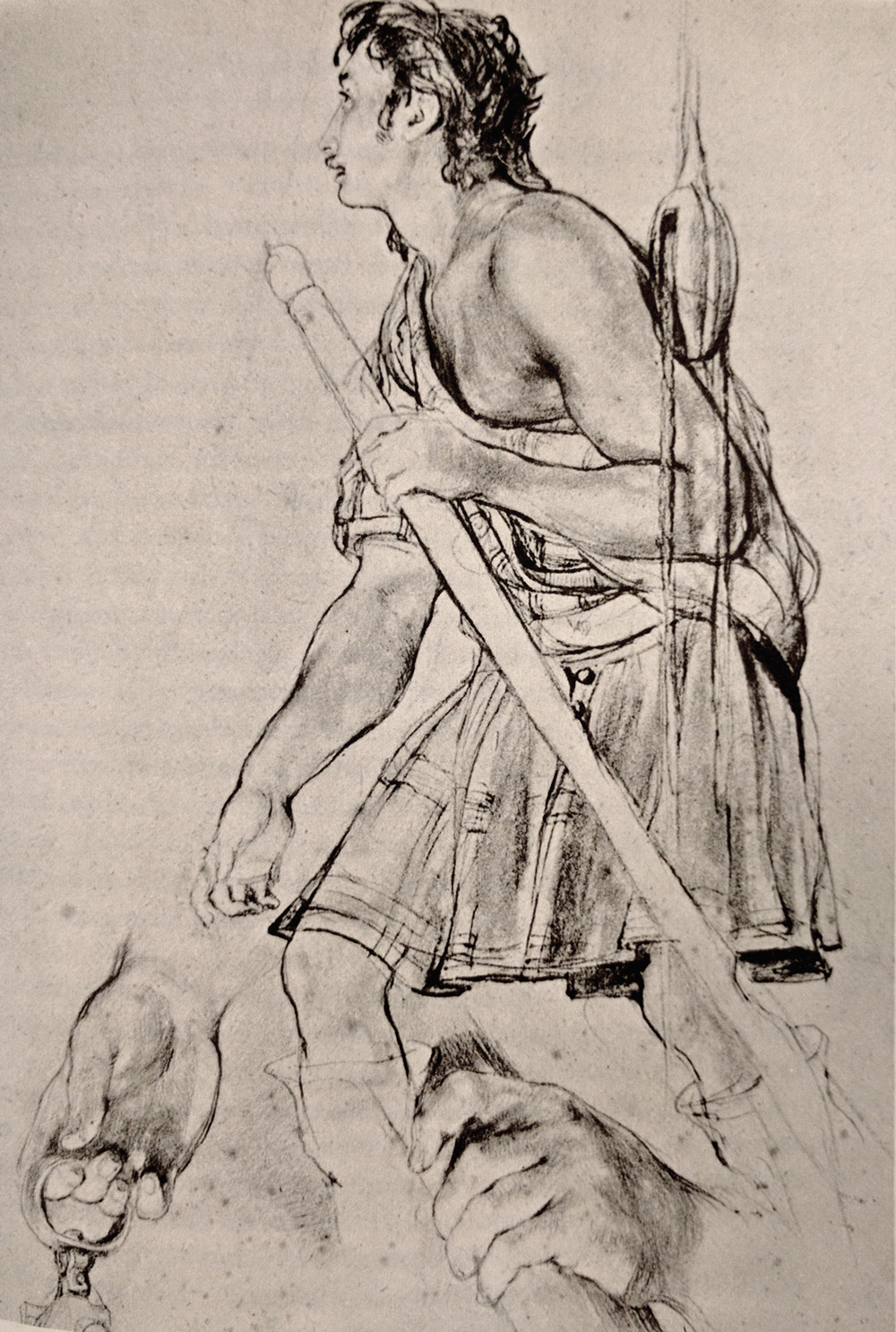 Sir David Wilkie Sketch of a poor highlander