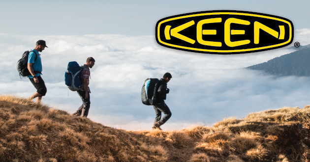 Keen Brand Shoes Banner