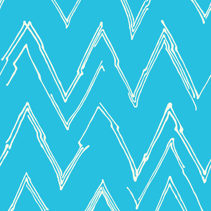 Peaks Fabric Design Collection (Aqua)