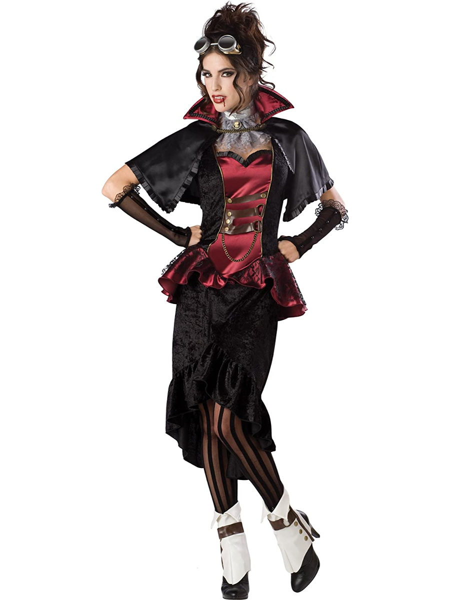 Steampunk Vampress Vampire Women's Costume Small 4-6 | eBay