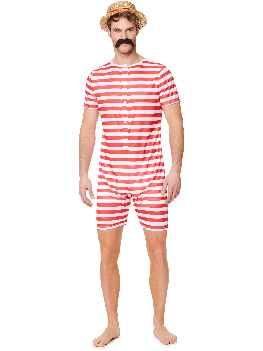 Old fashioned shop male bathing suit