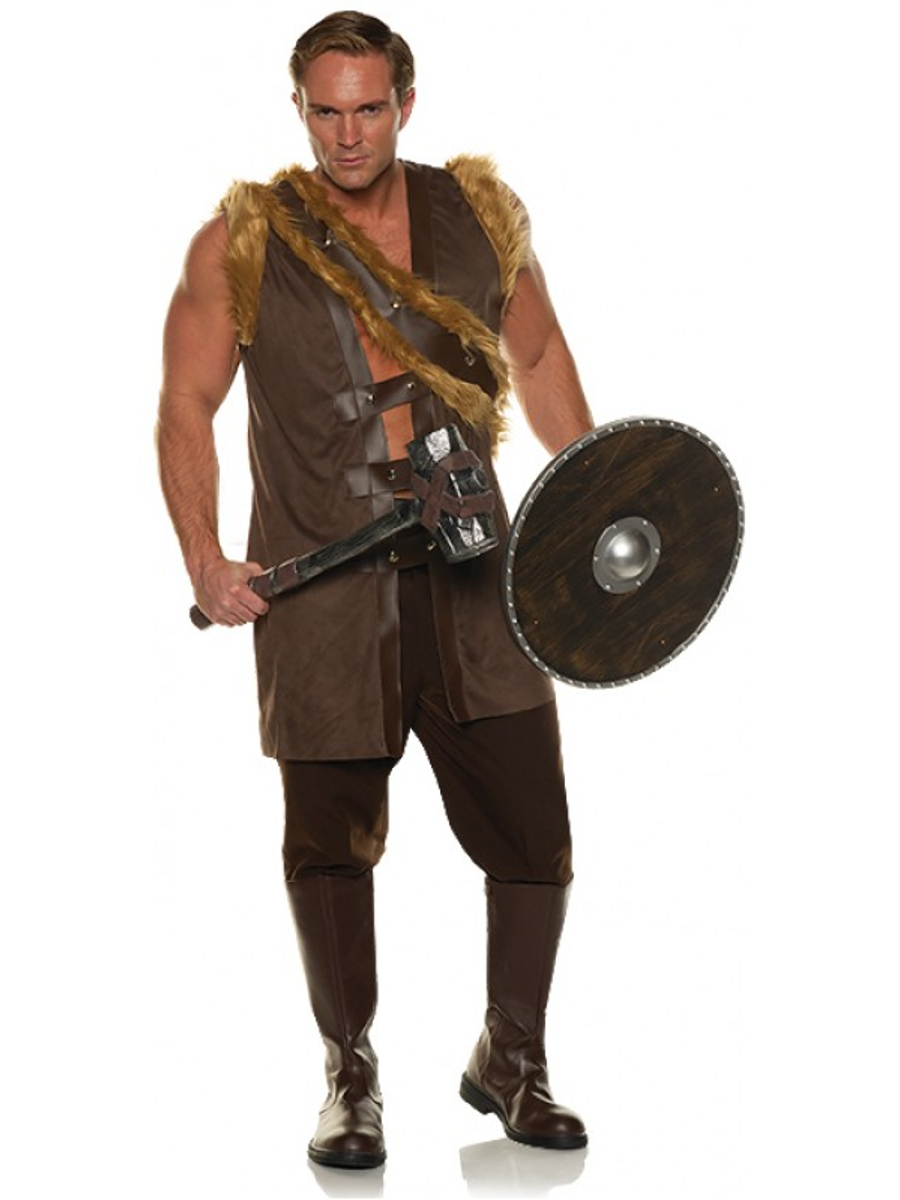 Men's Norse Viking Barbarian Warrior Costume | eBay