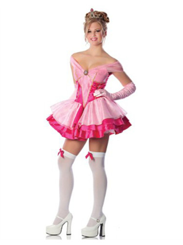 Sexy Pink Princess Costume 