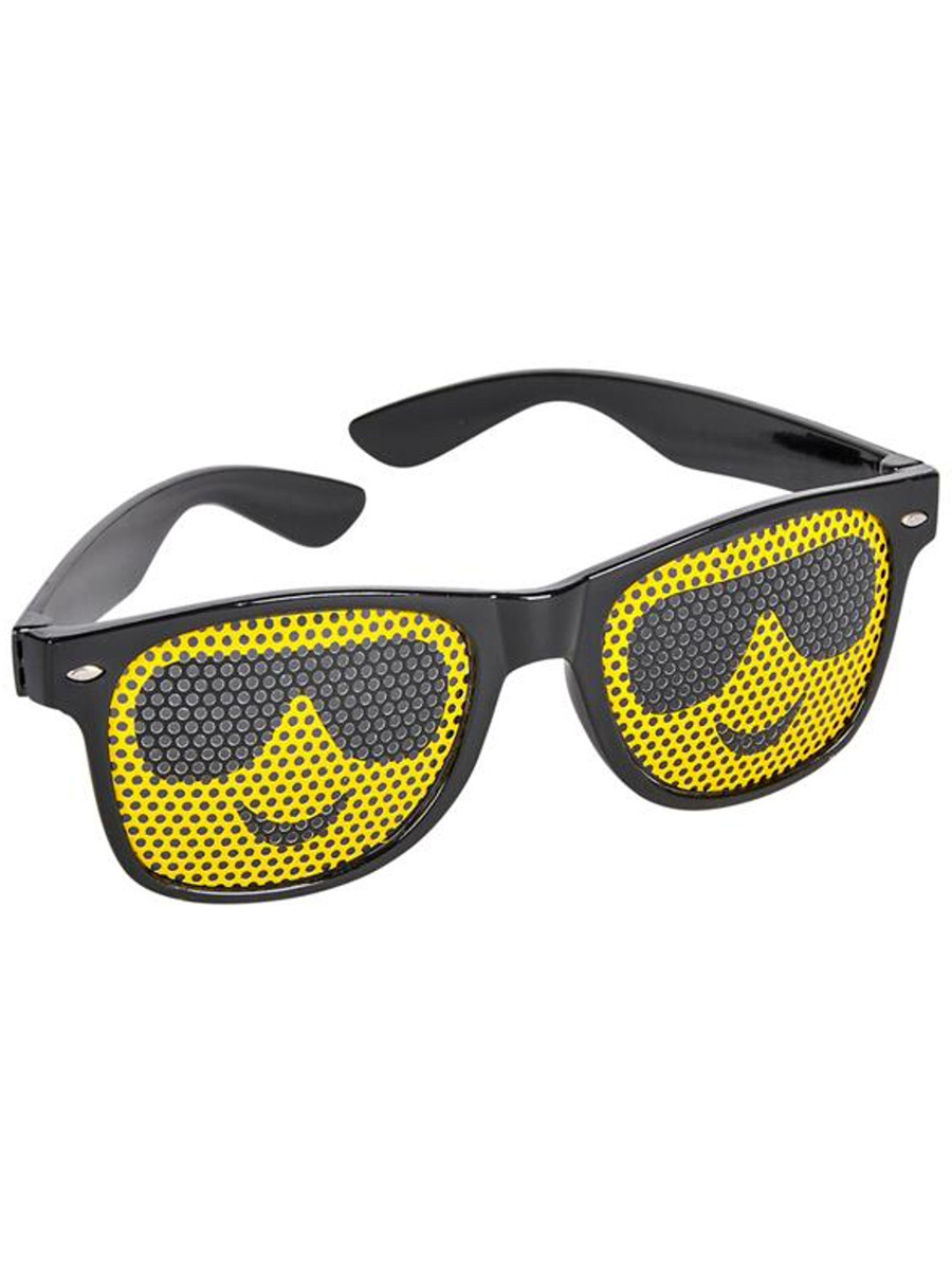 Black Framed Cool Sunglasses Face Emoji Glasses