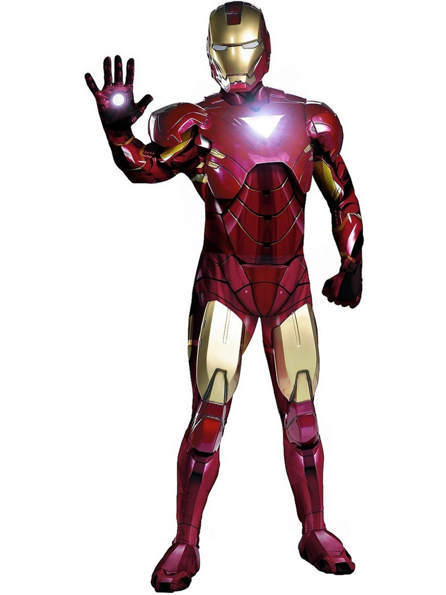 Supreme Rental Quality Iron Man Costume