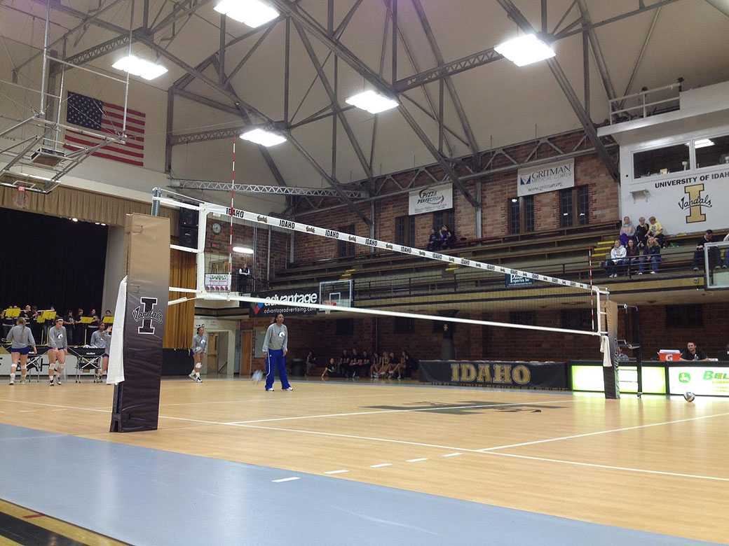 indoor volleyball courts